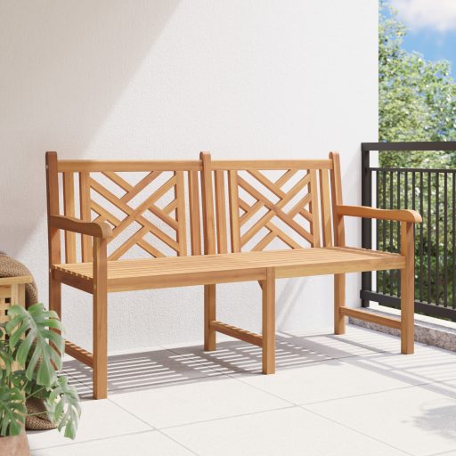 Kerti pad Barna 150 x 60 x 90 cm Tömör tíkfa