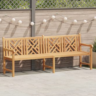Kerti pad Barna 228 x 60 x 90 cm Tömör tíkfa