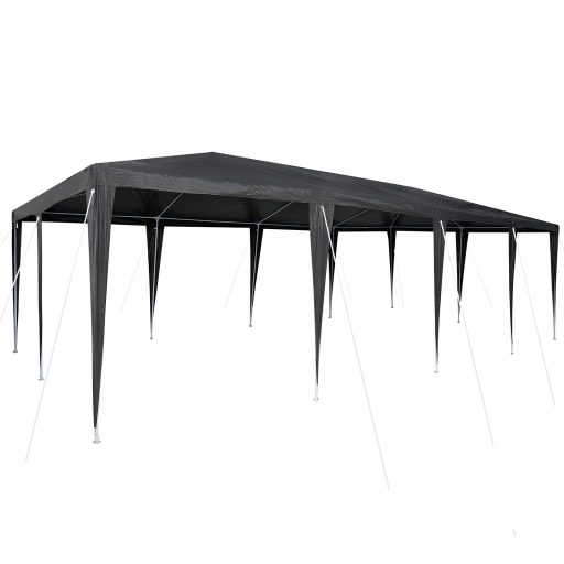 Parti Pavilon Antracit 8x4 m PE