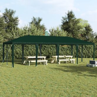 Parti Sátor Zöld 8x4 m PE