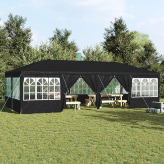 Parti Sátor 12 Oldalfallal Antracit 8x4 m PE
