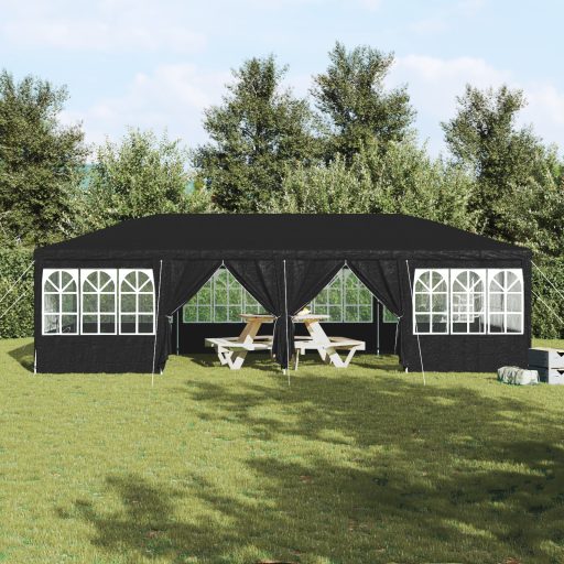 Parti Sátor 12 Oldalfallal Antracit 8x4 m PE