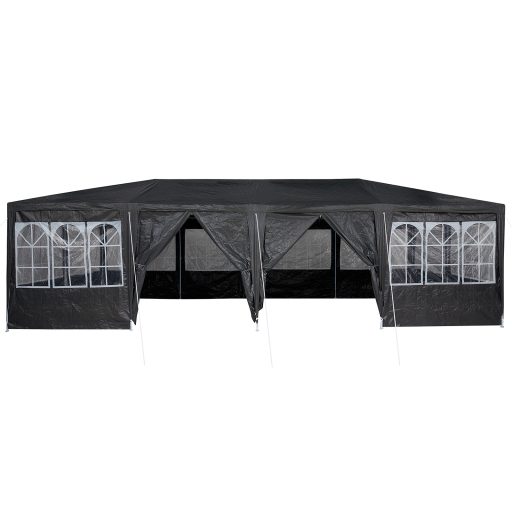 Parti Sátor 12 Oldalfallal Antracit 8x4 m PE