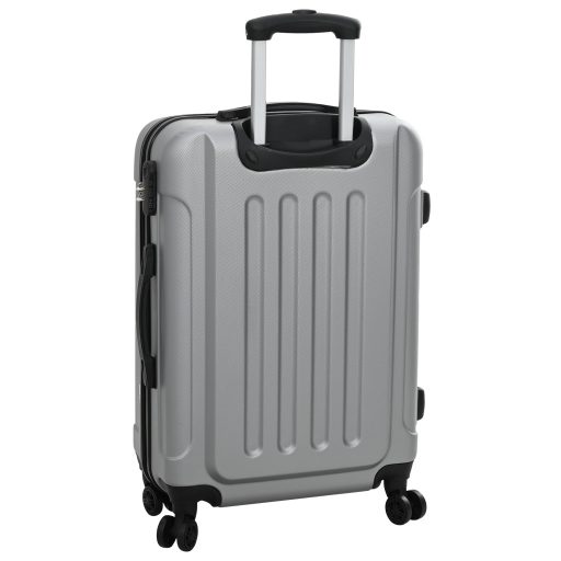 Bőrönd szett 3 db Kemény héjú Ezüst 20'' 24'' 28'' ABS