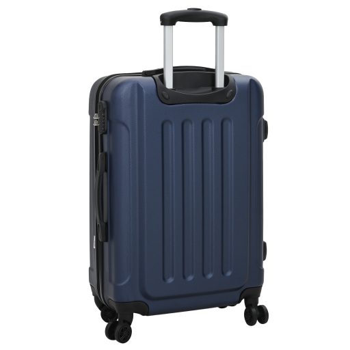 Bőrönd szett 3 db Kemény héjú Sötétkék 20” 24” 28” ABS