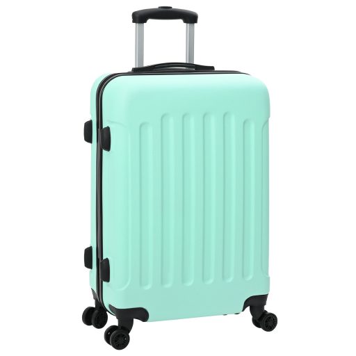 Bőrönd Készlet 3 db Kemény Héjú Mentazöld 20” 24” 28” ABS