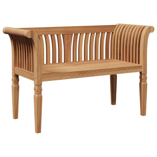 Kerti pad 127.5x52x80 cm Tömör fa Tík