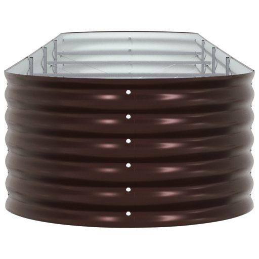 Kerti Magaságy Barna 400x80x44 cm Galvanizált Acél