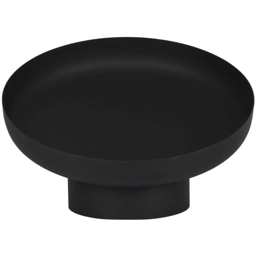 Esschert Design fekete acél ferde tűztál