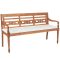 Tíkfa Batavia pad párnákkal 150 cm