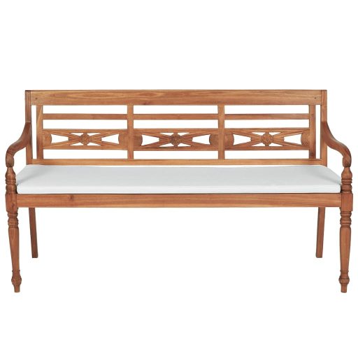 Tíkfa Batavia pad párnákkal 150 cm
