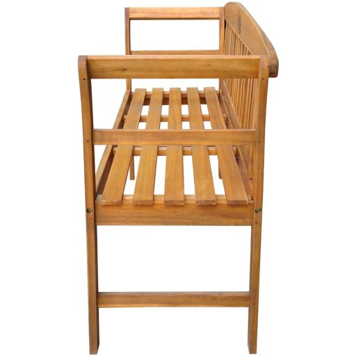 Tömör akácfa kerti pad 157 cm