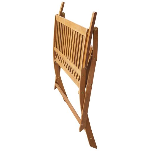 Tömör akácfa kerti pad 120 cm