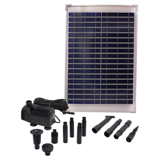 Ubbink SolarMax 1000 kerti szökőkútszivattyú-szett napelemmel