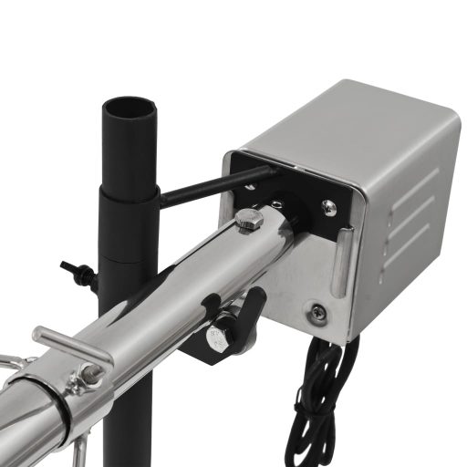 Automatikus motoros rozsdamentes acél grillnyárs 207x45x81 cm