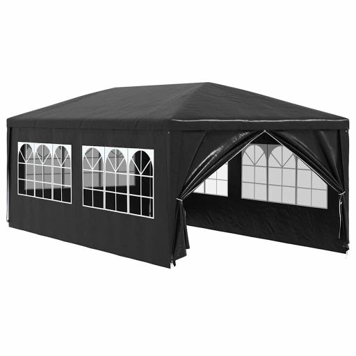 Antracitszürke partisátor 3 x 6 m