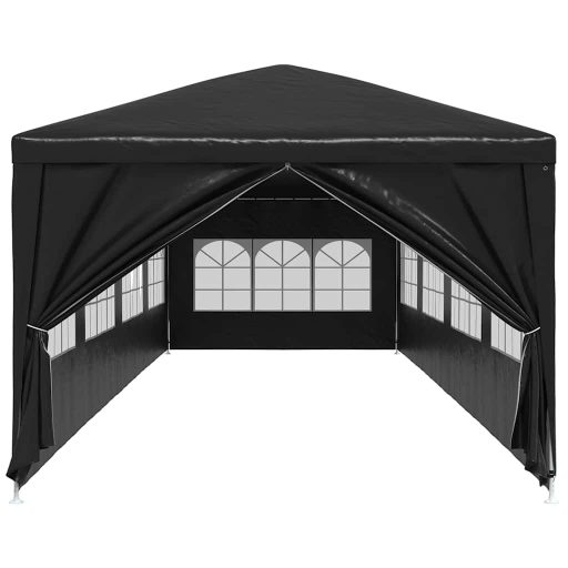 Antracitszürke rendezvénysátor 3 x 12 m