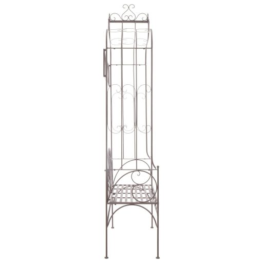 Barna antik vas kerti pad 122 cm