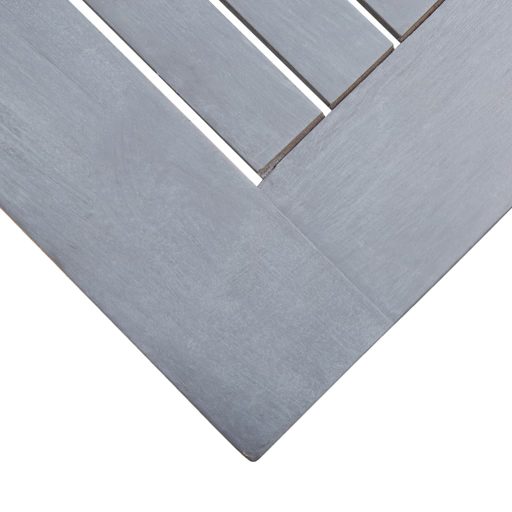 Tömör akácfa összecsukható kerti asztal 120 x 70 x 75 cm