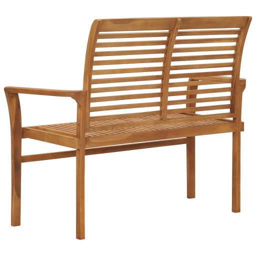 Tömör tíkfa kerti pad 112 cm