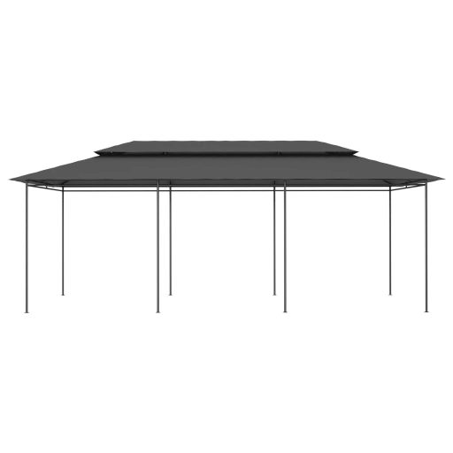 Antracitszürke pavilon 600 x 298 x 270 cm