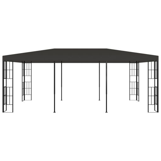 Antracitszürke pavilon 3 x 6 m
