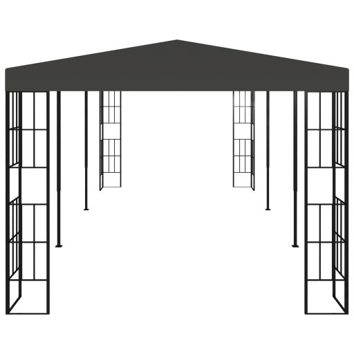 Antracitszürke pavilon 3 x 6 m
