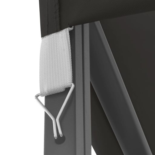 Antracitszürke pavilon 3 x 6 m
