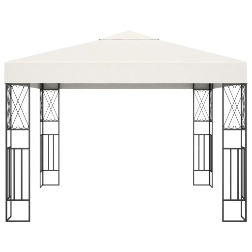 Krémszínű pavilon 3 x 3 m