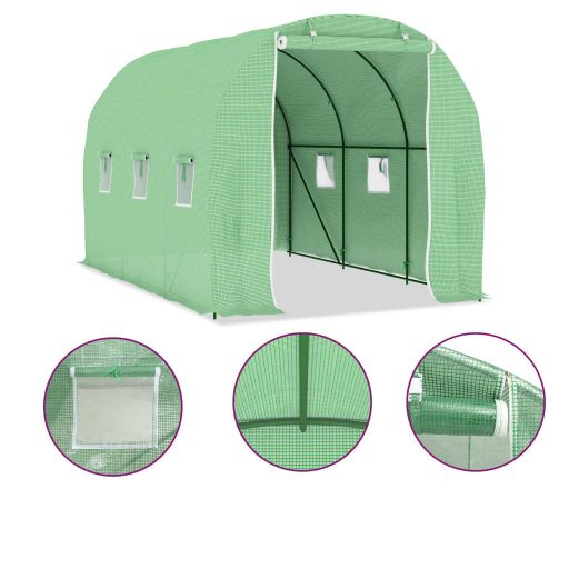 Melegház 6,86 m² 3,43 x 2 x 2 m