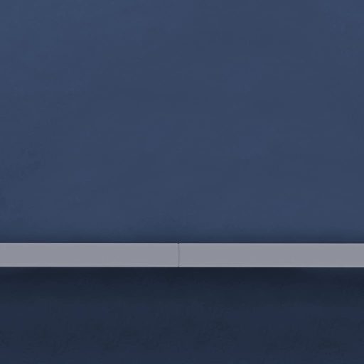 Kék rendezvénysátor oldalfalakkal 4 x 9 m 90 g/m²