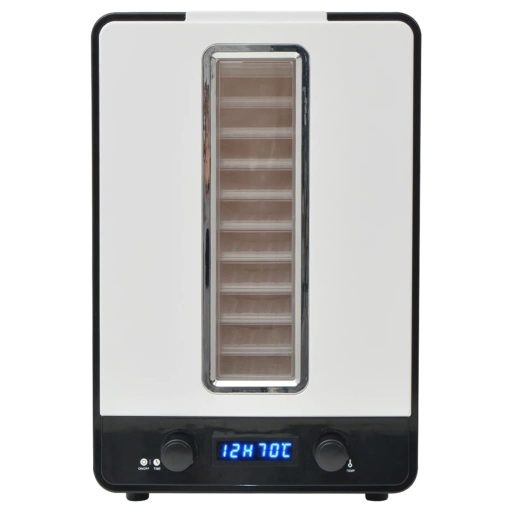 Aszalógép 10 tálcával 550 W fehér