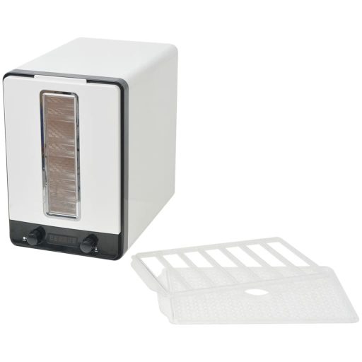 Aszalógép 10 tálcával 550 W fehér