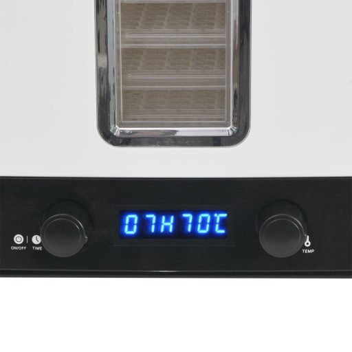 Aszalógép 10 tálcával 550 W fehér