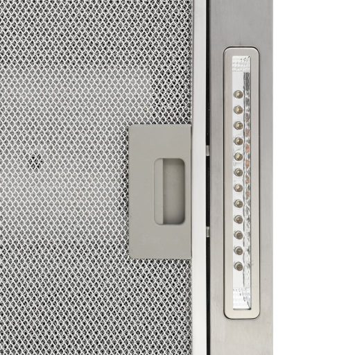 Érintős LED-es sziget páraelszívó LCD-kijelzővel 756 m³/óra