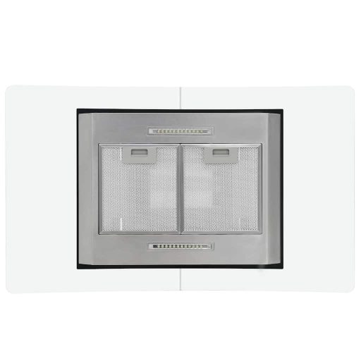 Érintős sziget páraelszívó LCD-kijelzővel 90 cm 756 m³/óra LED