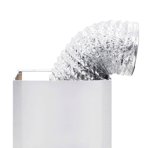 Rozsdamentes acél, fali páraelszívó 90 cm 756 m³/óra LED