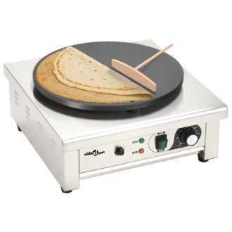   Elektromos palacsintasütő kihúzható tálcával 40 cm 3000 W