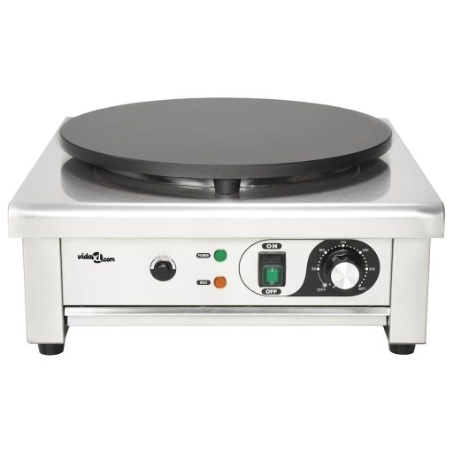 Elektromos palacsintasütő kihúzható tálcával 40 cm 3000 W