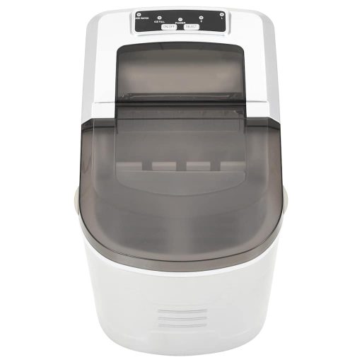 Ezüst 2,4 l-es jégkockakészítő gép 15 kg/24 h