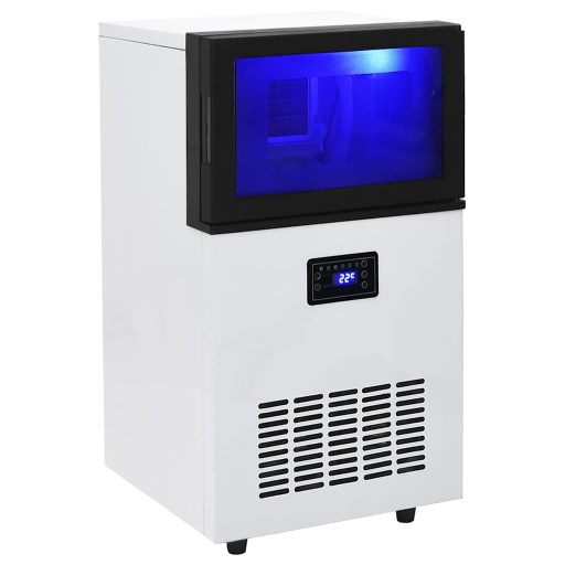 Fekete jégkockakészítő 45 kg / 24 óra