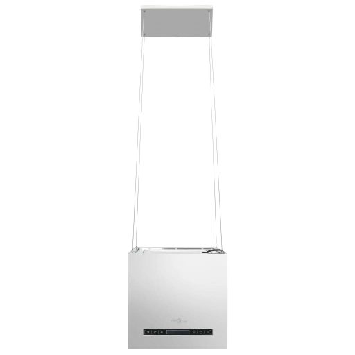 Rozsdamentes acél LCD érintőképernyős sziget páraelszívó 37 cm