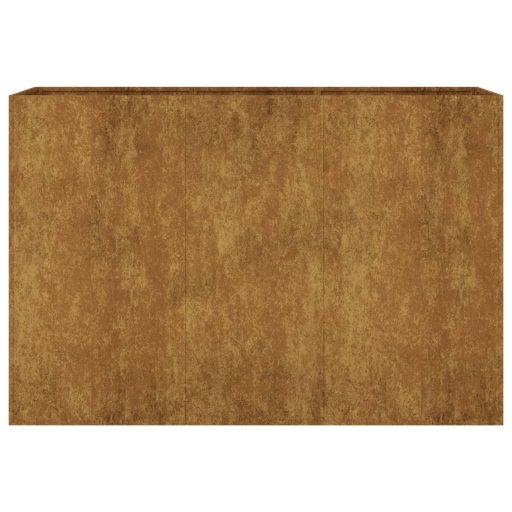 Corten acél kerti magaságyás 120x40x80 cm