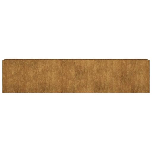 Corten acél kerti magaságyás 360x40x80 cm