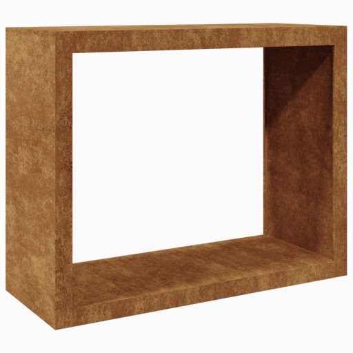 Tűzifa állvány 100x40x80 cm időjárásálló acélból
