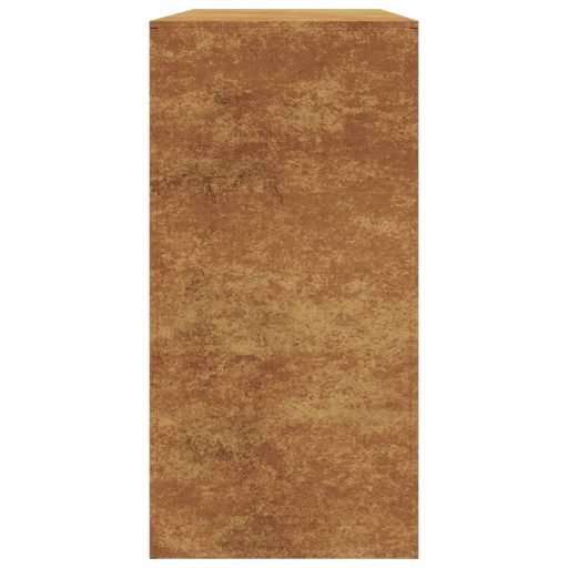 Tűzifa állvány 100x40x80 cm időjárásálló acélból
