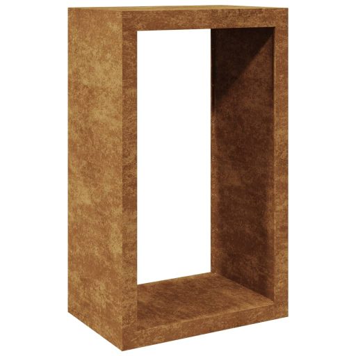 Tűzifaállvány 60x40x100 cm időjárásálló acélból