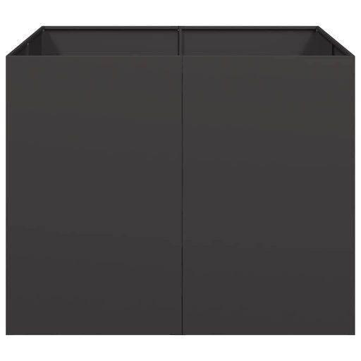 Ültetvény fekete 80x80x80 cm Acél
