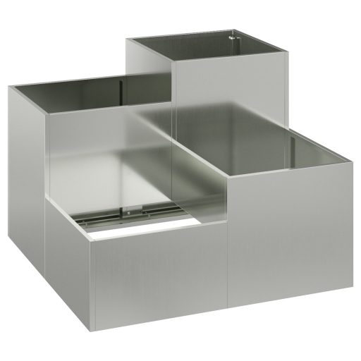 Kertész 80x80x60 cm Horganyzott Acél