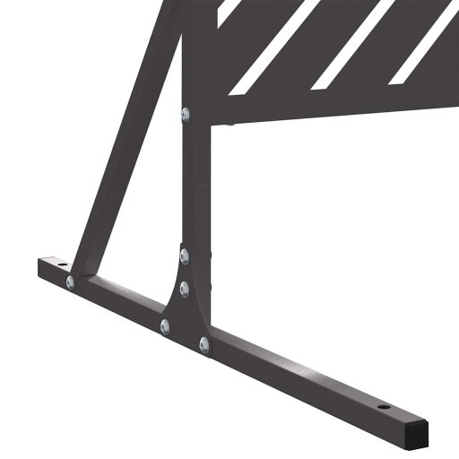 Magánélet Védő Fekete 100x50x180 cm Acél